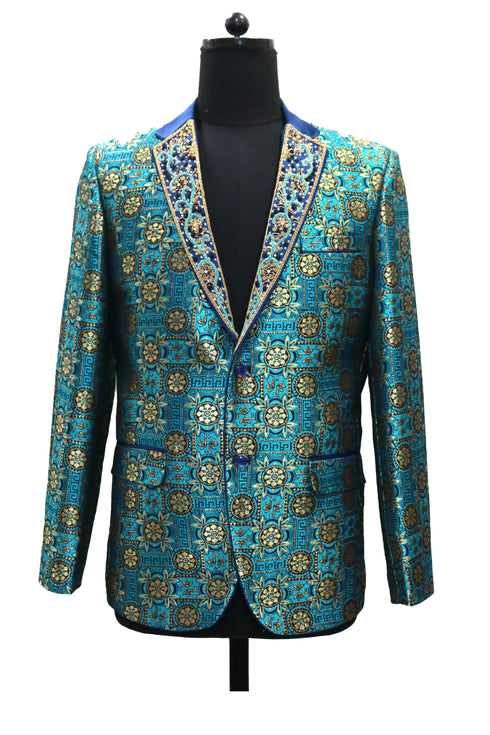 Hand Embroidered Tower Jacket